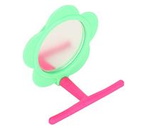 VGEBY Perchoir Miroir pour Oiseaux, Design en Plastique coloré, Entraînement à l'équilibre et Décoration pour Perruches, Inséparables, Calopsittes