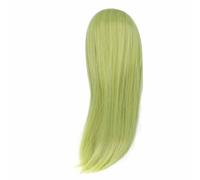 VGEBY Perruque de Poupée Longue en Soie Douce Vert Avocat, Adaptée à Diverses Coiffures de Poupée et Facile D'entretien (1/6 15,5-17,5 cm de tour de tête)