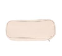 VGEBY Petite Trousse à Crayons de Grande capacité, Sac de Papeterie Simple pour L'école, Le Bureau, Les Voyages avec Fermeture éclair Lisse, Cadeau en Polyester Durable pour Filles, (Yellow)