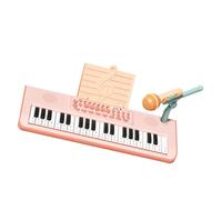 VGEBY Piano électrique 37 Touches, Jouet de Piano électronique avec Corps en Plastique ABS et Microphone, Plusieurs Effets Sonores, Rythmes, Modes de Musique pour Enfants Débutants à Partir de 5 Ans