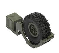 VGEBY Pièces de Décoration de Pneu de Secours RC, avec Matériau Durable et Facile à Installer, Adaptées pour Voiture de Camion Militaire RC WPL B36 B36K B36KIT 1:16