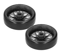 VGEBY Pièces de rechange améliorées pour axe de roue de pneu RC, avec bande de roulement douce pour une performance de dérive complexe, adaptées au modèle de voiture WPL D12 RC (Silver)