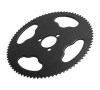 VGEBY Pignon de Chaîne Arrière, Haute Résistance, 25H, 78 Dents, Fiable en Acier Noir, pour Vélo Urbain, Montagne, Route, Modification