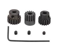 VGEBY Pignon de Moteur RC, 3 Pièces 48P 14T 16T 18T Métallurgie des Poudres Antirouille Pignon de Moteur sans Brosse pour Moteur 1/10 RC 3.175mm