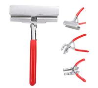 VGEBY Pince à Toile avec Poignée et Mâchoire Large en Acier Inoxydable avec Pince à Ressort pour Serrer les Toiles D'art