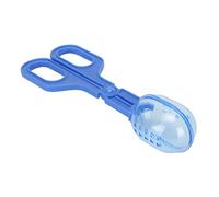 VGEBY Pince d'alimentation pour Reptiles, Pince Légère en ABS Transparent avec Poignée en Ciseaux, Parfaite pour l'alimentation et Le Nettoyage des Lézards et des Grenouilles (Blue)