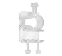 VGEBY Pince de Fixation de Tuyau d'eau en Acrylique, Conception Hautement Transparente, Fixation Sécurisée pour Aquariums, Convient aux Tuyaux de 21mm ou 26mm, 1 unité (Monotrou 26mm)