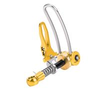 VGEBY Pince de Selle de Vélo Pliante, Collier de Tube de Selle en Alliage d'aluminium, Pince de Tige de de 31,8 Mm pour et 3 Soixante Vélos Pliants (GOLD)