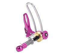 VGEBY Pince de Selle de Vélo Pliante, Collier de Tube de Selle en Alliage d'aluminium, Pince de Tige de de 31,8 Mm pour et 3 Soixante Vélos Pliants (PURPLE)