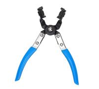 VGEBY Pince de Serrage de Tuyau de Type R, Outil de Serrage de Tuyau coudé Robuste avec Mâchoire Rotative Pivotante, Poignée Ergonomique à Ressort de 200 Mm pour Colliers de de Type R Réutilisables