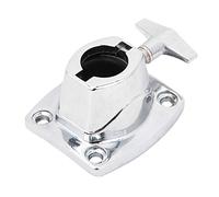 VGEBY Pince de Support de Cymbale en Alliage de Zinc, Barre de Support de Kit de Batterie Universelle avec Poignée Sécurisée, pour Bras D'accessoires Tom de Cymbales de 5 à 1,25 Pouces (SILVER)