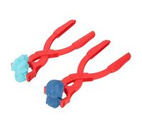 VGEBY Pinces à Jouets pour Fabricant de Boules de Neige, en Plastique Durable avec Poignée Antidérapante, Formes de Dinosaures Amusantes pour Les Enfants, Jeu d'hiver en Plein Air