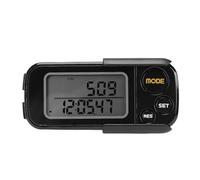 VGEBY Podomètre pour la Marche, Technologie 3D, Compteur de Pas Précis, Grand écran LCD, Mémoire de 30 Jours pour les Amateurs de Fitness