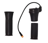 VGEBY Poignée D'accélérateur Rotative pour Vélo électrique, Poignée D'accélérateur Demi-rotative Universelle pour Guidon de 22 Mm avec Connecteur étanche, Contrôle de Vitesse Sensible