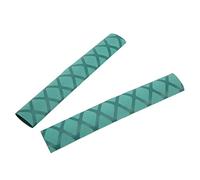 VGEBY Poignée de Pilon, Couverture de Maillet de de Tambour en Polyéthylène Antidérapant avec un Joli Motif de Grille de Couleur, pour la Fête D'anniversaire des Amateurs de Percussions (GREEN)