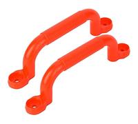 VGEBY Poignée de sécurité pour Terrain de Jeu, poignées pour Cadres d'escalade pour Enfants(Rouge)