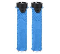 VGEBY Poignées de Guidon de Vélo, Poignées de Poignée de Vélo à Absorption des Chocs, Conception Antidérapante, Barre de Poignée de pour une Conduite Confortable (BLUE)