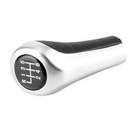 VGEBY Pommeau de Levier de Vitesse, Matériau ABS avec Motif à 6 Vitesses, Pommeau de Levier de Vitesse élégant pour Série 3 E90 E91 E92, Accessoire d'intérieur de Voiture élégant