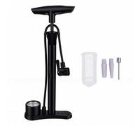 VGEBY Pompe à Pied de Vélo, Pompe à Air Multifonctionnelle Haute Pression avec Base Antidérapante, Gonfleur Manuel Portable pour Voitures, Motos, Vélos, Ballons de Basket