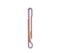 VGEBY Porte-clés Boucle de Suspension de Clefs Attache Rapide en Alliage de Titane - Idéal pour Petits Articles Quotidiens