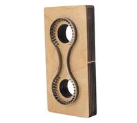 VGEBY Porte-clés Fait à la Main, Matrice de Découpe du Cuir, Outil de Poinçonnage de Précision Tranchant 5.3oz pour les Amateurs de Bricolage