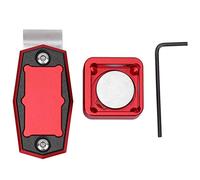 VGEBY Porte-Craie avec Clip Magnétique, Mini étui à Craie de Billard Magnétique Portable avec Accessoires de Billard de Billard à Clip Fixe (Rouge)