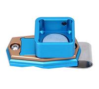 VGEBY Porte-Craie avec Clip Magnétique, Mini étui à Craie de Billard Magnétique Portable avec Accessoires de Billard de Billard à Clip Fixe (Bleu)