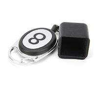 VGEBY Porte-Craie de Billard Rétractable, Boîte à Craie de Queue de Billard Portable avec Porte-clés de 70 Cm, pour Accessoires de Snooker
