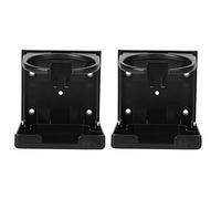 VGEBY Porte-gobelet Réglable, Support de Verre Pliable pour Bouteilles, Bocaux avec Vis, adapté aux Tables de Camping-Car, Chaises, Table de Football de Cuisine