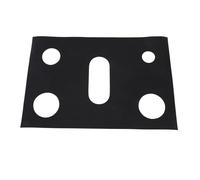 VGEBY Protection de Cuisinière, Protecteur Thermique en PTFE, Revêtement de Table de Cuisson Antiadhésif Réutilisable 24,4x16,3 Pouces pour un Nettoyage Facile dans la Cuisine Domestique (BLACK)