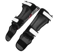 VGEBY Protège-Tibias, Protection Kickboxing Muay Thai Sanda pour Adultes, avec Design épais et Doublure Intérieure Douce, Matériaux de Haute qualité pour Les Sports de Boxe de (L)