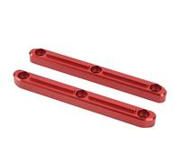 VGEBY Rails de Toit RC, Pièces de Rechange en Alliage D'aluminium pour 1/5 Outcast Kraton 8s, avec Trous de Montage Précis pour Une Protection et Une Installation Facile (Rouge)
