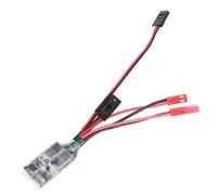 VGEBY RC ESC, 30A Two-Way Brushed Electric Speed Controller Brushed Motor Speed Controller with Brake Fit for WPL C14/C24/B14/B24/B16/B36 RC Car(Noir)