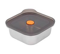 VGEBY Récipients Alimentaires, Boîte à Déjeuner Scellée Sous Vide en Acier Inoxydable 316 avec Couvercle Coulant pour Réfrigérateur Congélateur et Chauffage du Four (500ML)
