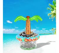 VGEBY Refroidisseur de Bière Gonflable, Palmier Gonflable en PVC pour Piscine de Plage, 65 Cm de Hauteur et 45 Cm de Diamètre, Peut Contenir des Boissons de Fête et de la Glace, pour Les Fêtes de