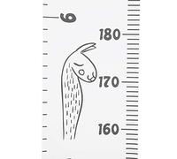 VGEBY Règle de Mesure de la Hauteur Murale en Bois, Tableau de Croissance des Enfants de 2 Mètres avec Motifs de Dessins Animés pour la Décoration de la Maison (A)