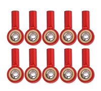 VGEBY Rotule RC M2, Alliage D'aluminium Antirouille, Résistant à la Corrosion, Léger, avec Installation Facile et Retrait, pour Robot de Voiture télécommandé RC (Rouge)