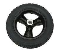 VGEBY Roue de Remplacement pour Fauteuil Roulant électrique 10 Pouces, Pneu | Jante arrière de Scooter de mobilité, moyeu en acier allié, bande de roulement antidérapante, conduite anti-crevaison,