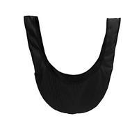 VGEBY Sac à Bascule de Bowling, Doublure en sergé de Polyester de 60 Cm de Longueur, Conception de Poignée, écharpe de Boule de Bowling Portable, avec Matériau Absorbant Doux, pour la (Black)