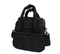 VGEBY Sac à Déjeuner, Boîte à Déjeuner Isolée à Double étage pour le Travail ou les Voyages, Matériau en Nylon Durable, Garde les Aliments Frais et Chauds, Parfait pour le Bureau et le Pique-nique