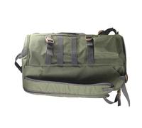 VGEBY Sac à dos de pêche de grande capacité, sac de rangement professionnel adapté pour matériel de pêche avec matériau résistant à la déchirure et sangles en toile Molle, vert militaire, Décontracté