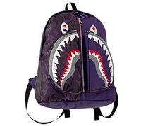 VGEBY Sac à Dos Imperméable, Imprimé Requin Tendance Léger Oxford Sac à Dos avec Compartiment Principal et 4 Poches Bretelles Réglables for Étudiants Voyageurs Randonneurs Loisirs École