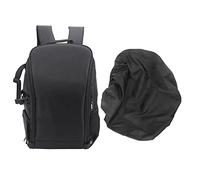 VGEBY Sac à Dos pour Drone, Sac de Rangement en Nylon de Grande capacité avec Espace Interne Réglable et Poches Latérales Compatible avec FPV Combo (Noir et Gris)