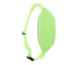 VGEBY Sac Banane en de Plage, Sac de Taille Léger, Imperméable et Respirant pour Les Sports de Plein Air, avec Ceinture Réglable et Fermeture éclair (Vert Fluorescent)