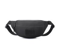 VGEBY Sac Banane, Sac Bandoulière Imperméable avec Bandoulière Réglable, Plusieurs Compartiments et Panneau Dorsal en Respirante pour Les Voyages, Le Vélo et la randonnée. Idéal pour (Black)