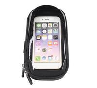 VGEBY Sac de Cadre Avant pour Téléphone de Vélo, Pochette de Téléphone de Moto étanche avec Pare-Soleil Avant et Prise Casque, pour Téléphones à écran Tactile, Accessoires de (Type de Guidon)