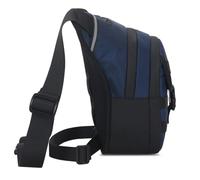 VGEBY Sac de Cuisse de Moto, Taille Réglable de 35 à 47 Pouces et Sangle de Jambe, Sac de Taille Multifonction Imperméable à la Pluie pour L'équitation, la Randonnée, Les Déplacements (Bleu foncé)