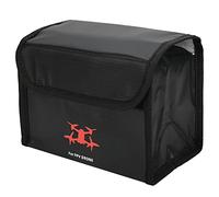 VGEBY Sac de sécurité pour Batterie Ignifuge et Antidéflagrant, Pochette de Protection pour Batterie Lipo avec Crochet et Boucle d'étanchéité pour Le Stockage et Les Voyages du Drone (3)