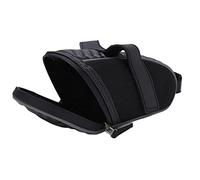 VGEBY Sac de Selle de Vélo Sac de Rangement pour Siège Arrière en Polyester 21 X 9 X 12 Cm avec Compartiment en Filet Bandes Réfléchissantes Fermeture Éclair Étanche pour Les Déplacements en VTT et
