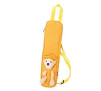 VGEBY Sac pour Baguettes de Batterie, Support pour Baguettes en Tissu Oxford de Grande capacité avec Motif Ours Pouvant Contenir 6 Paires pour Adultes Débutants et Batteurs Professionnels (Yellow)
